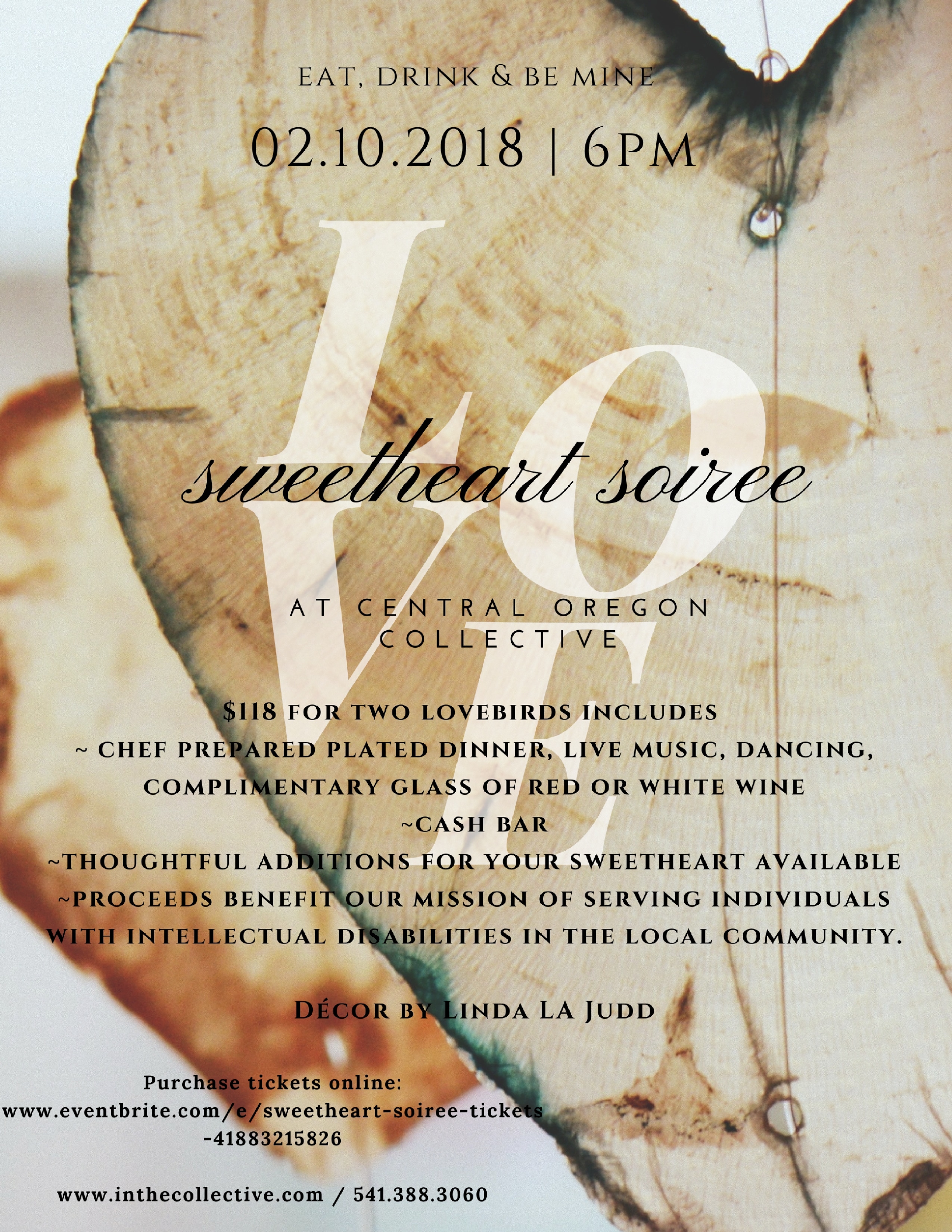 a sweet valentine's event atCentral Oregon collective